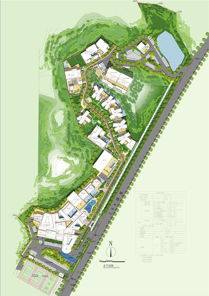 景南三里民宿服務(wù)中心項(xiàng)目工程